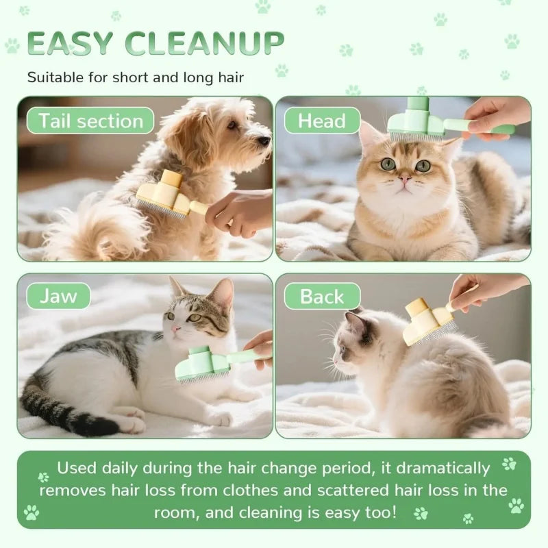 Easy Clean Pet Grooming Comb